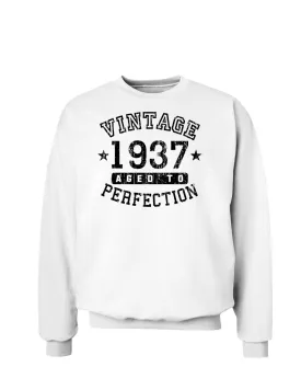 1937 - Vintage Birth Year Sweatshirt Brand