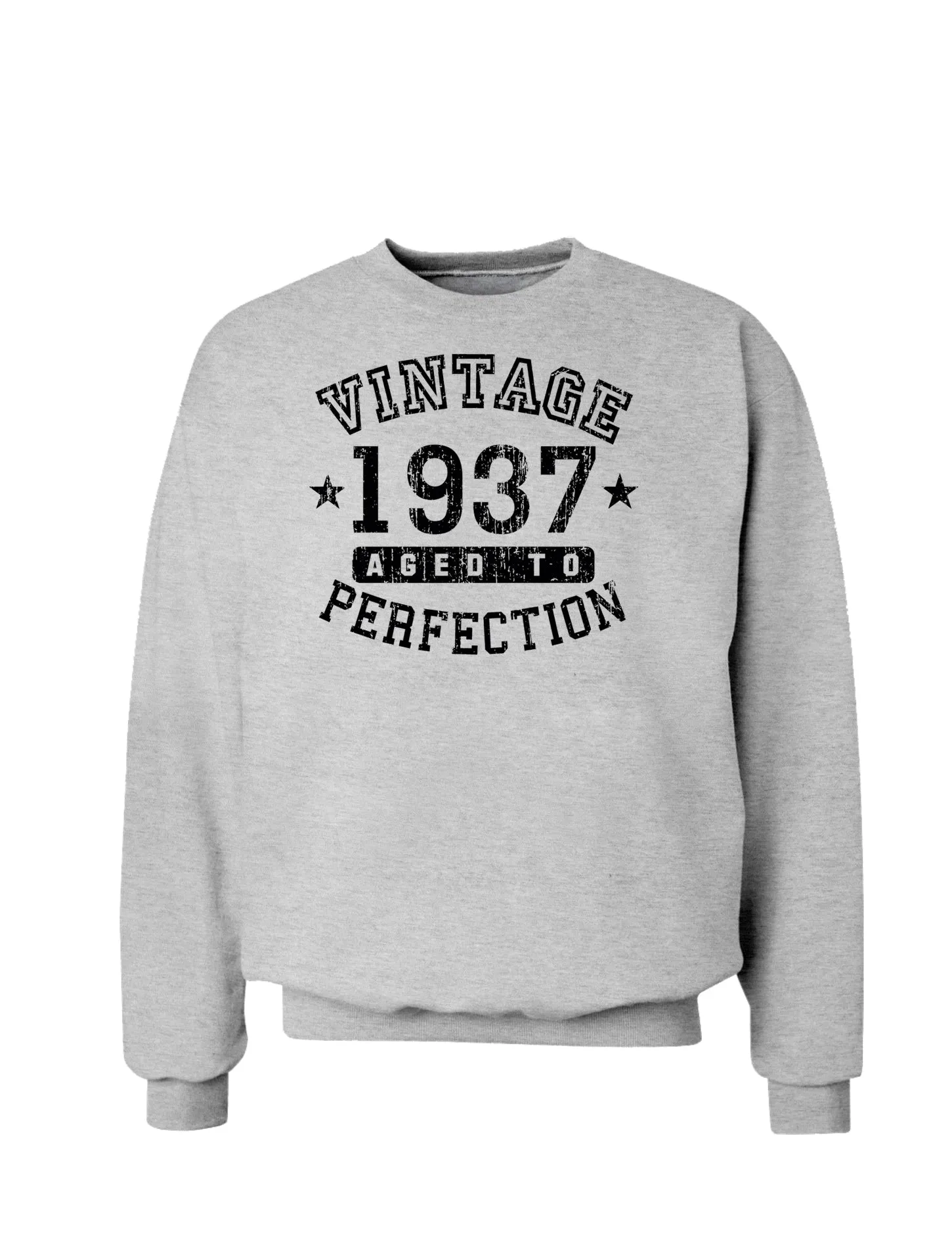1937 - Vintage Birth Year Sweatshirt Brand