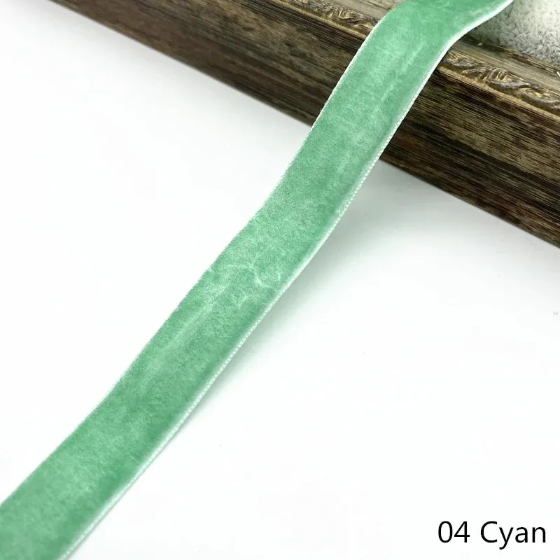 2 Yards / 14 Colors / Velvet Decorative Ribbon-1
