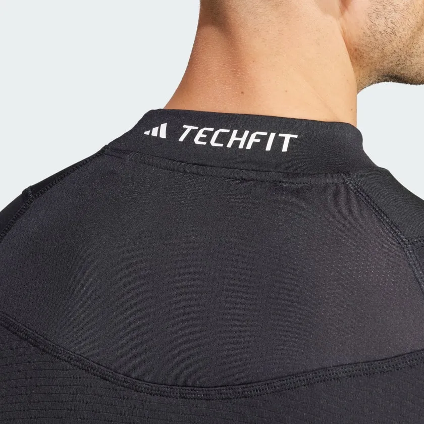 ADIDAS COLD.RDY TECHFIT TRAINING LONG-SLEEVE TOP - BLACK
