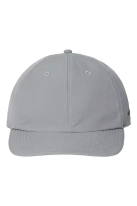 Adidas Mens Sustainable Performance Moisture Wicking Snapback Hat - Grey