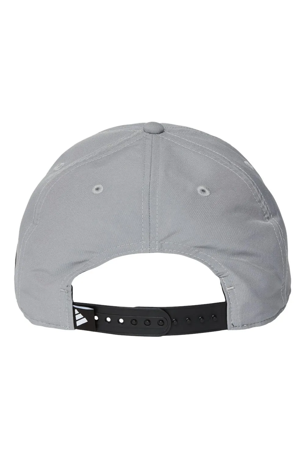 Adidas Mens Sustainable Performance Moisture Wicking Snapback Hat - Grey