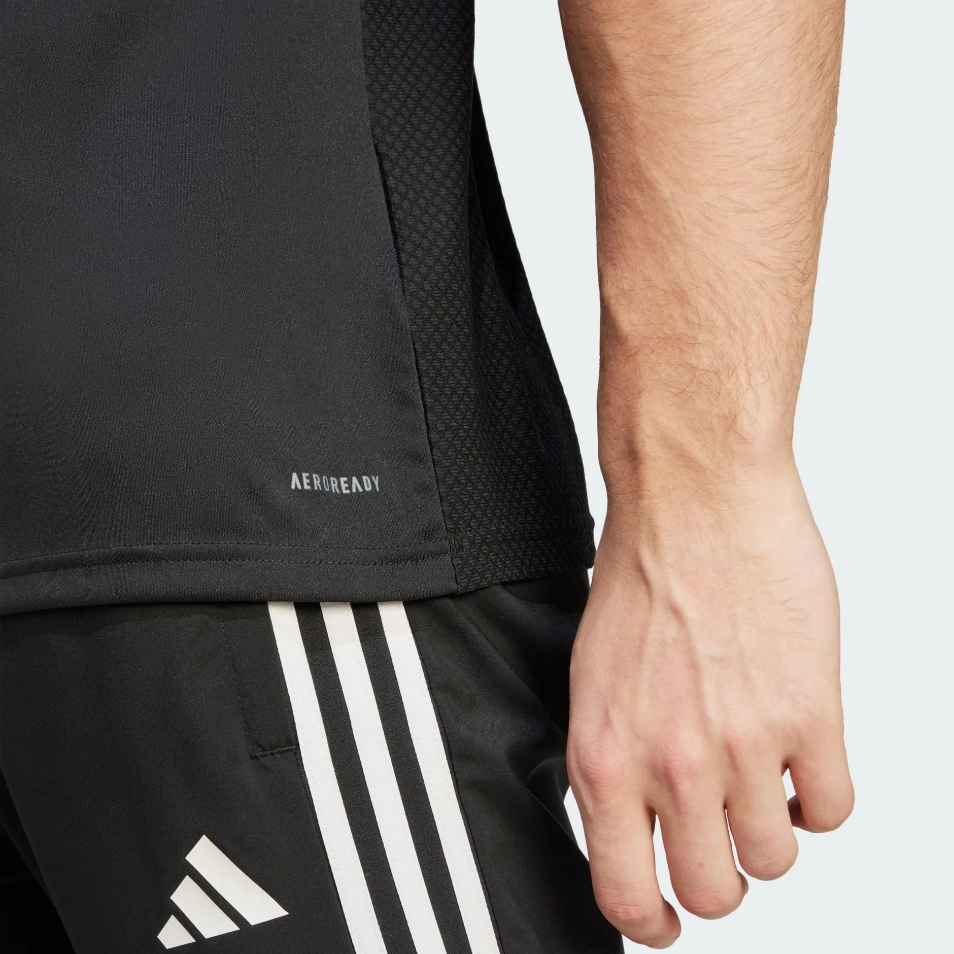 ADIDAS TIRO REFLECTIVE JERSEY - BLACK