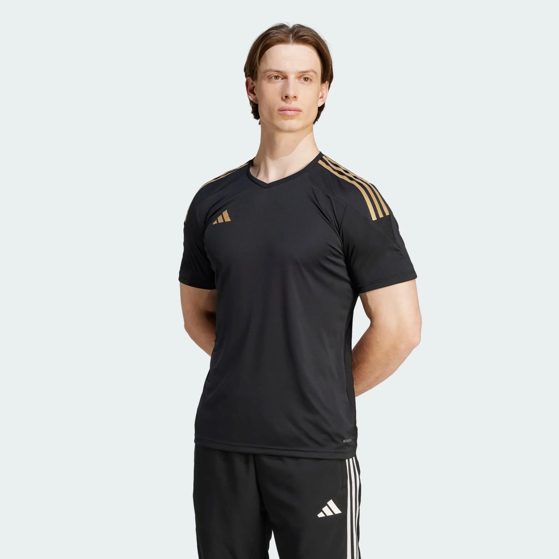 ADIDAS TIRO REFLECTIVE JERSEY - BLACK