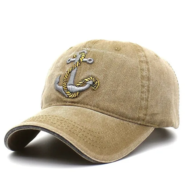 Brand washed soft cotton baseball cap