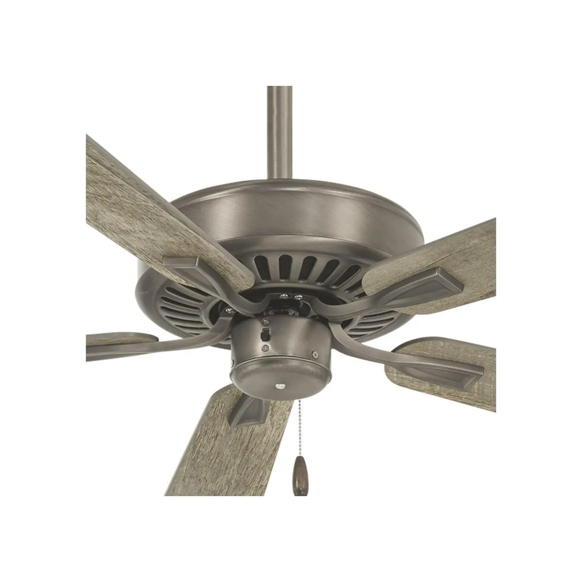 Contractor Plus 52 Inch Ceiling Fan with Pull Chain, Burnished Nickel