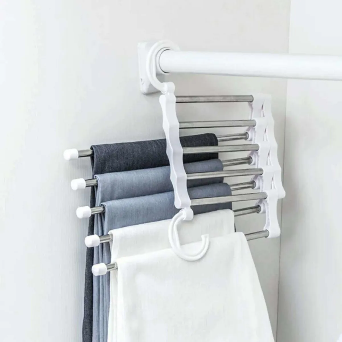 Convenient Foldable Drying Closet Rack