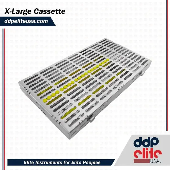 Convenient X-Large Cassette Stainless Steel | Ddpeliteusa