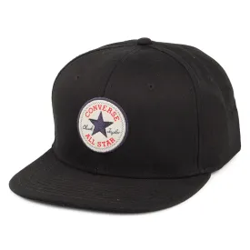 Converse Cotton Twill Core Snapback Cap - Black