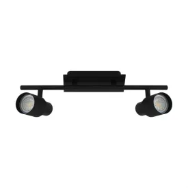 Davida 2 Light Matt Black GU10 Spotlight