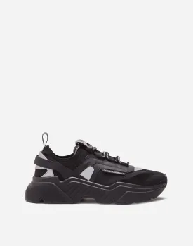 Daymaster Stretch Mesh Sneakers In Black