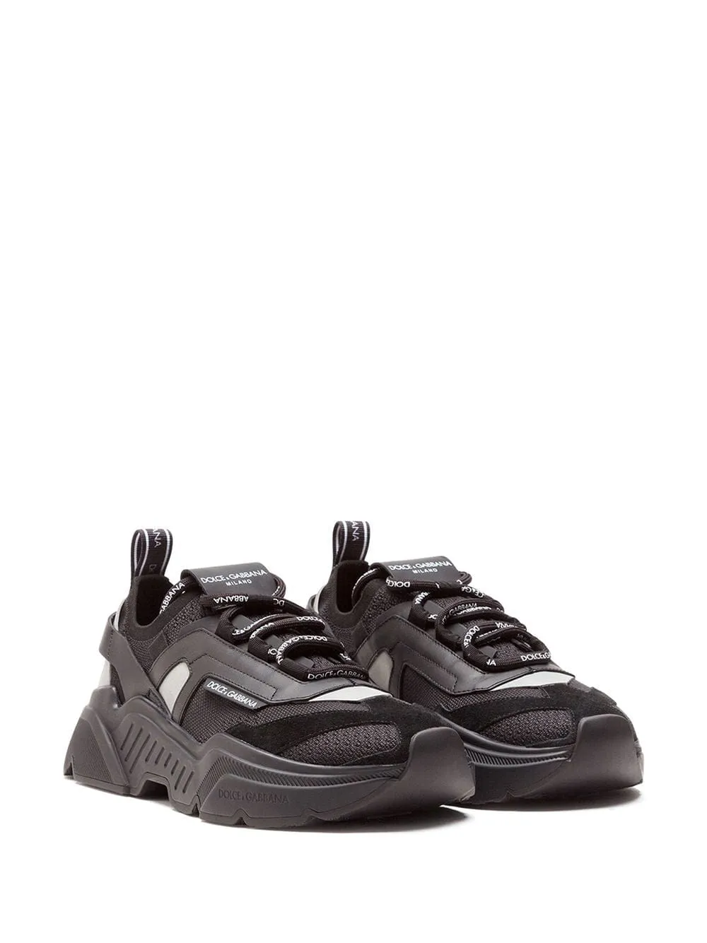 Daymaster Stretch Mesh Sneakers In Black