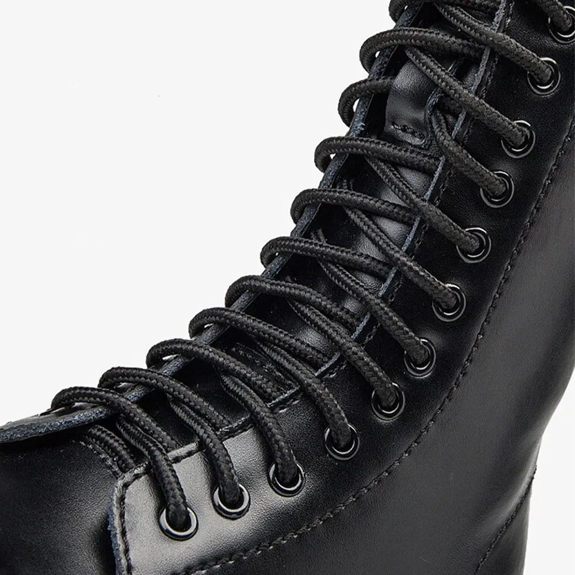 Funki Buys | Boots | Men's Gothic Punk High-Top Combat Boots