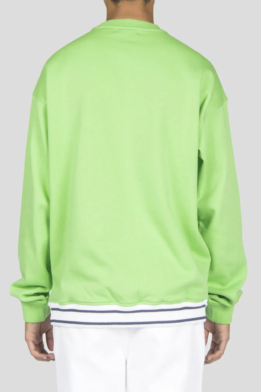 FUTUR FRONT LOGO CREWNECK GREEN