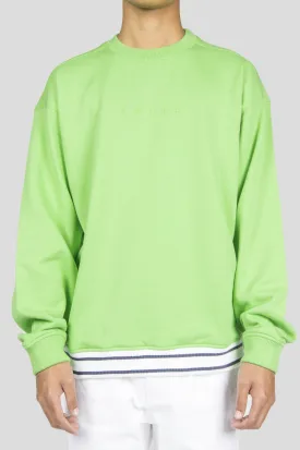 FUTUR FRONT LOGO CREWNECK GREEN