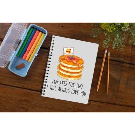 Harry Styles Notebook - Pancakes For Two - Keep Driving