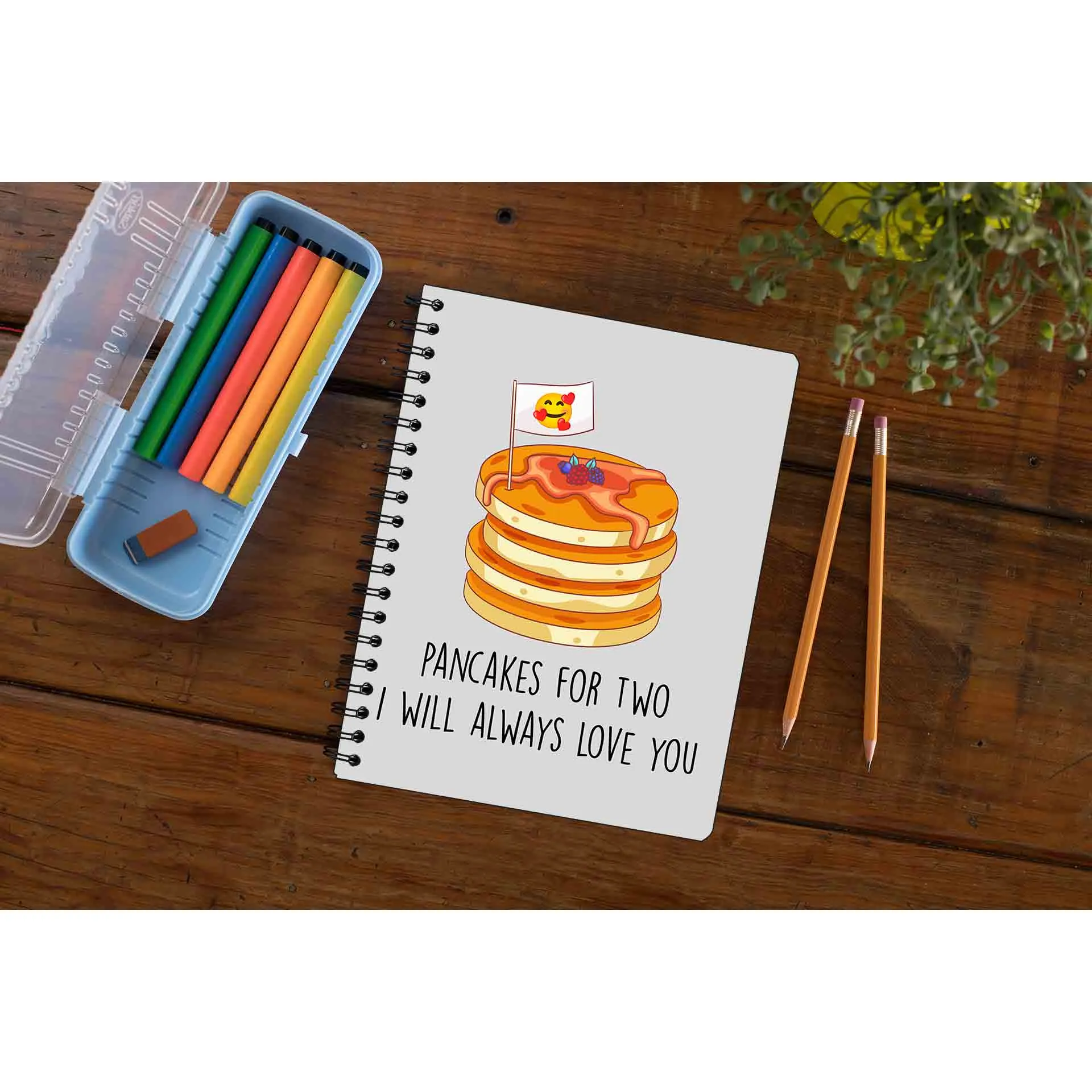 Harry Styles Notebook - Pancakes For Two - Keep Driving