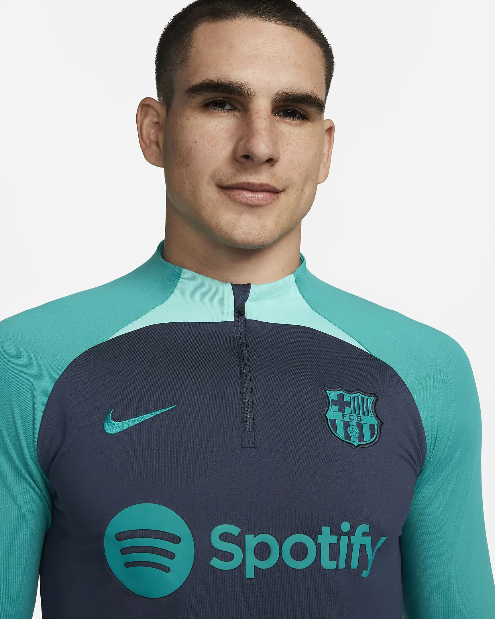 Haut d'entraînement FC Barcelone 2023/2024 - Bleu