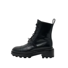 Hermes Noir Funk Ankle Boots 35