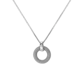Hot Diamonds Forever Sterling Silver Pendant Necklace D