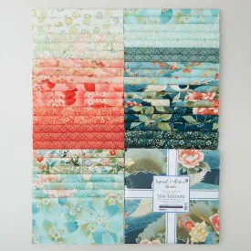 Imperial Collection Honoka Teal Colorstory Metallic Ten Squares