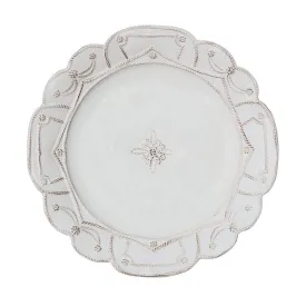 Jardins White Dinner Plate