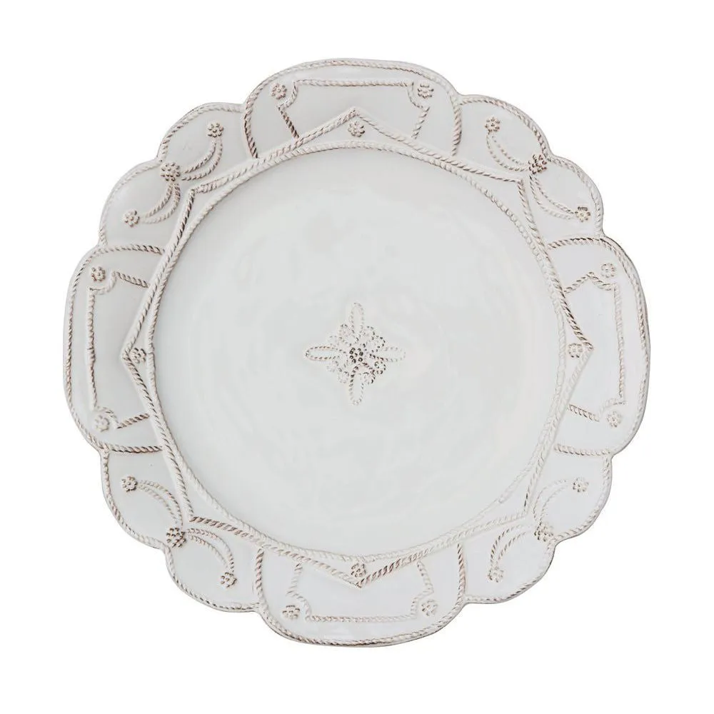 Jardins White Dinner Plate