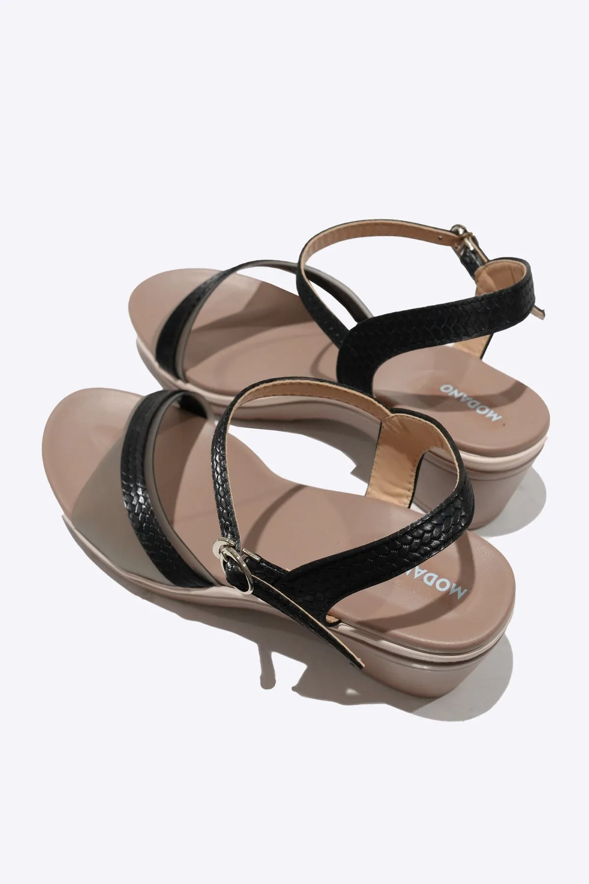 Modano Women's Chic Casual Heel Sandals
