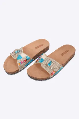 Moonstone Women's Chic Casual Flat Sandals