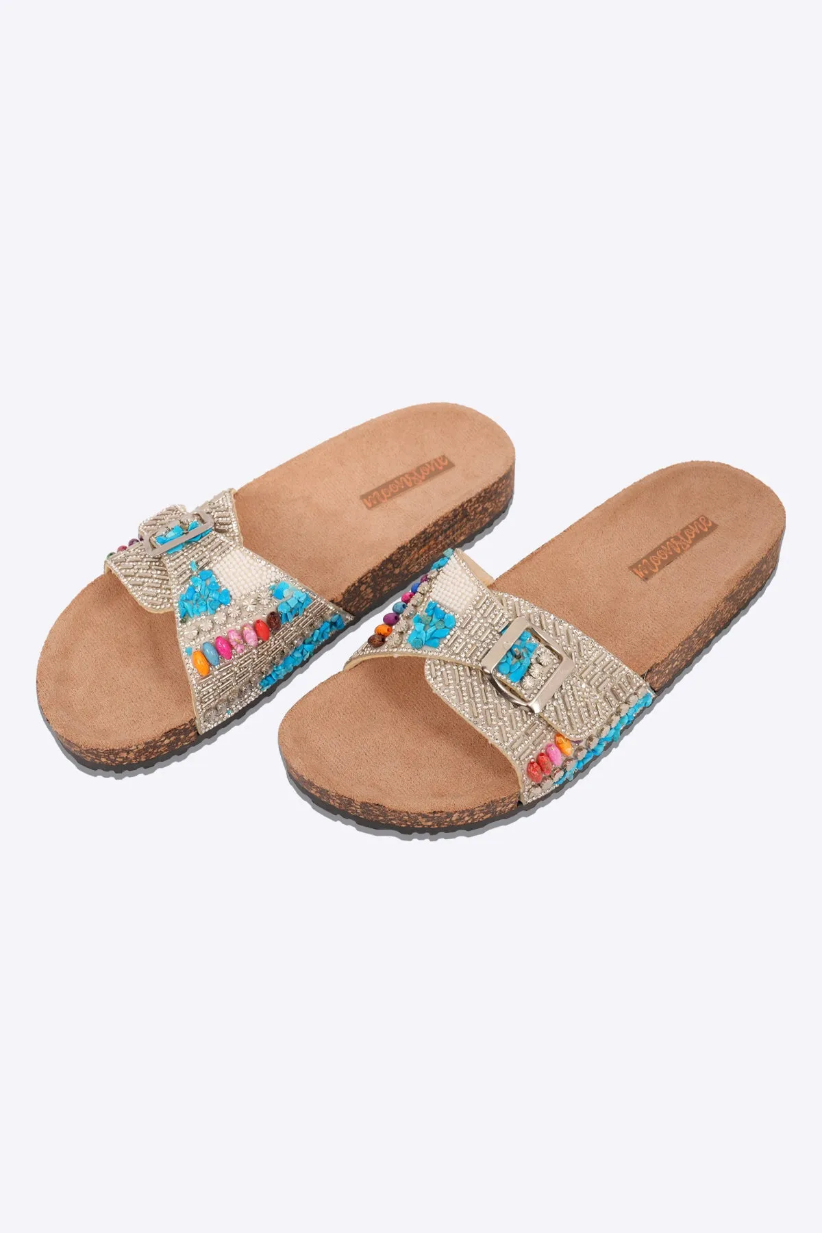 Moonstone Women's Chic Casual Flat Sandals