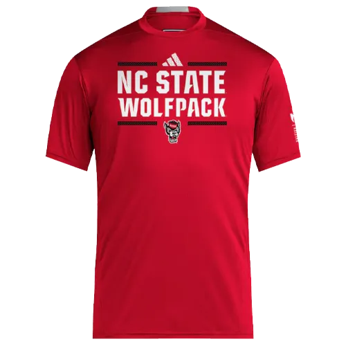 NC State Wolfpack Adidas Dassler Red T-shirt