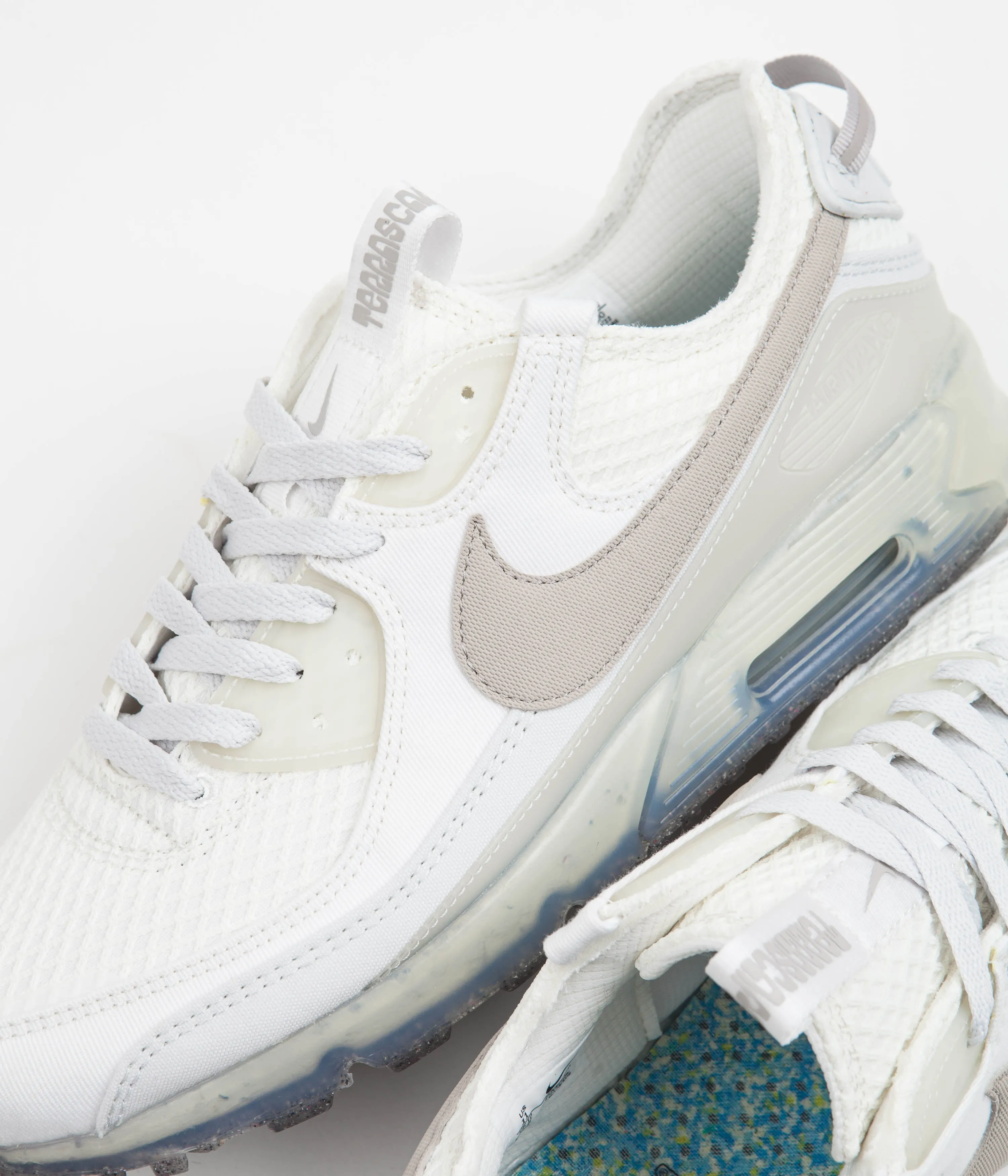 Nike Air Max Terrascape 90 Shoes - Summit White / Light Iron Ore - Photon Dust