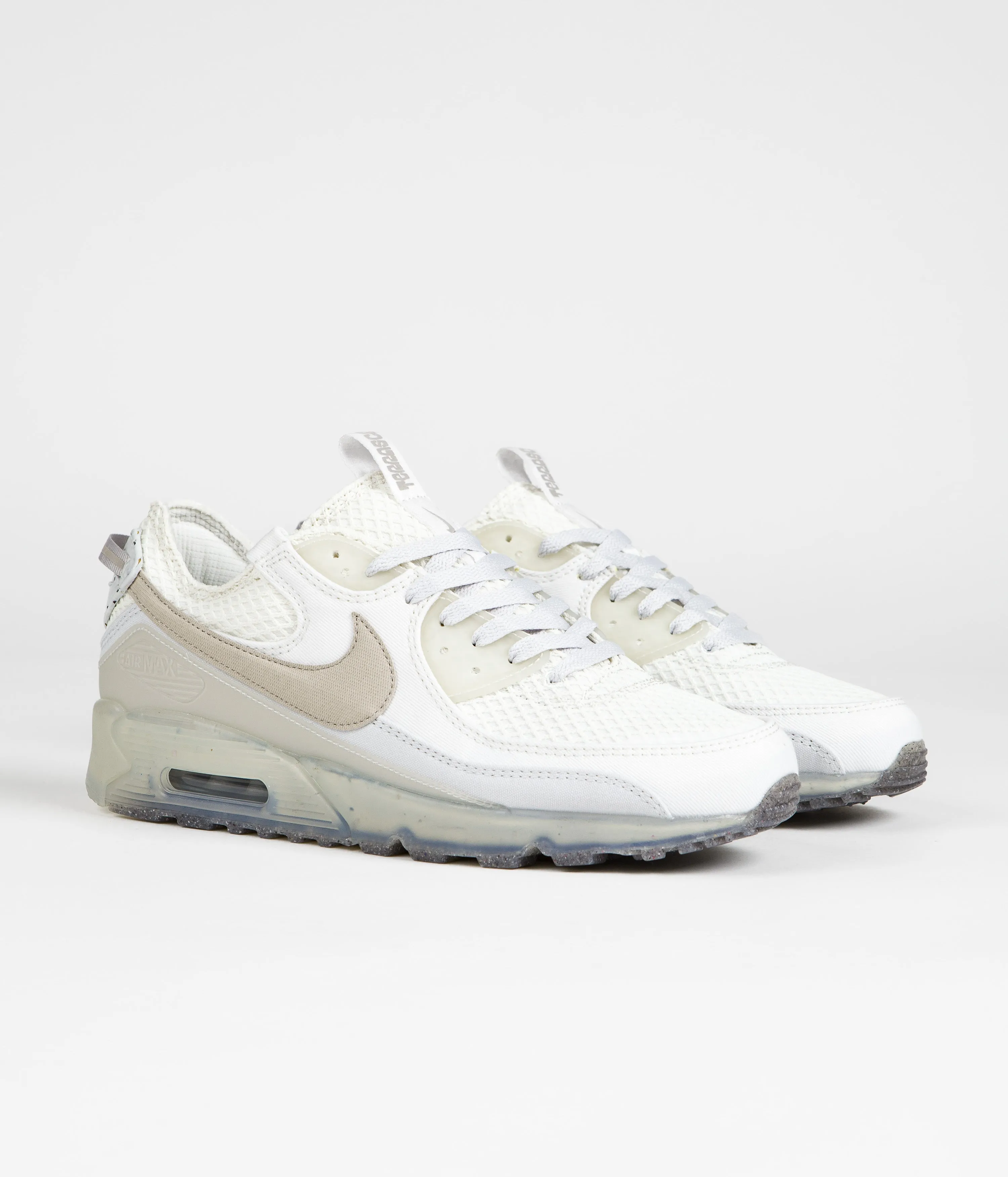 Nike Air Max Terrascape 90 Shoes - Summit White / Light Iron Ore - Photon Dust