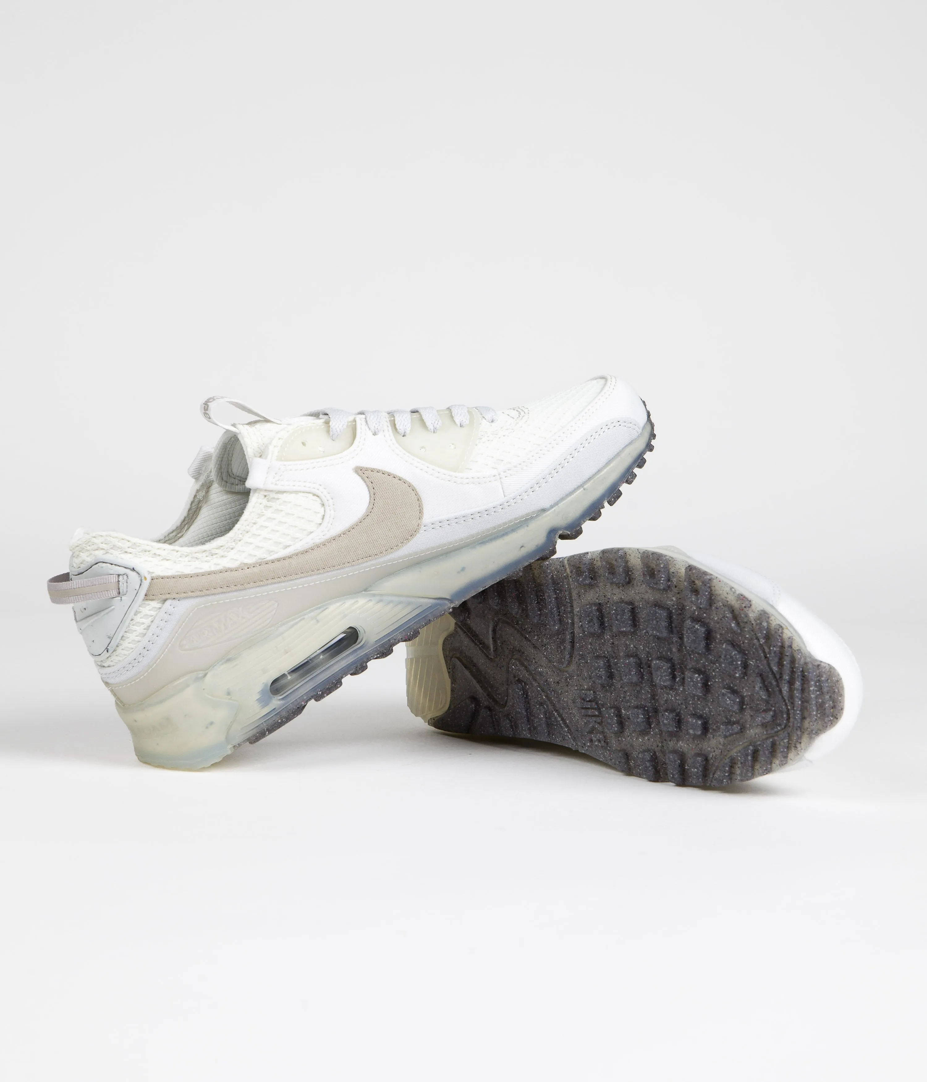 Nike Air Max Terrascape 90 Shoes - Summit White / Light Iron Ore - Photon Dust