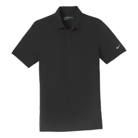 Nike Men's Black Dri-FIT Smooth Performance Polo