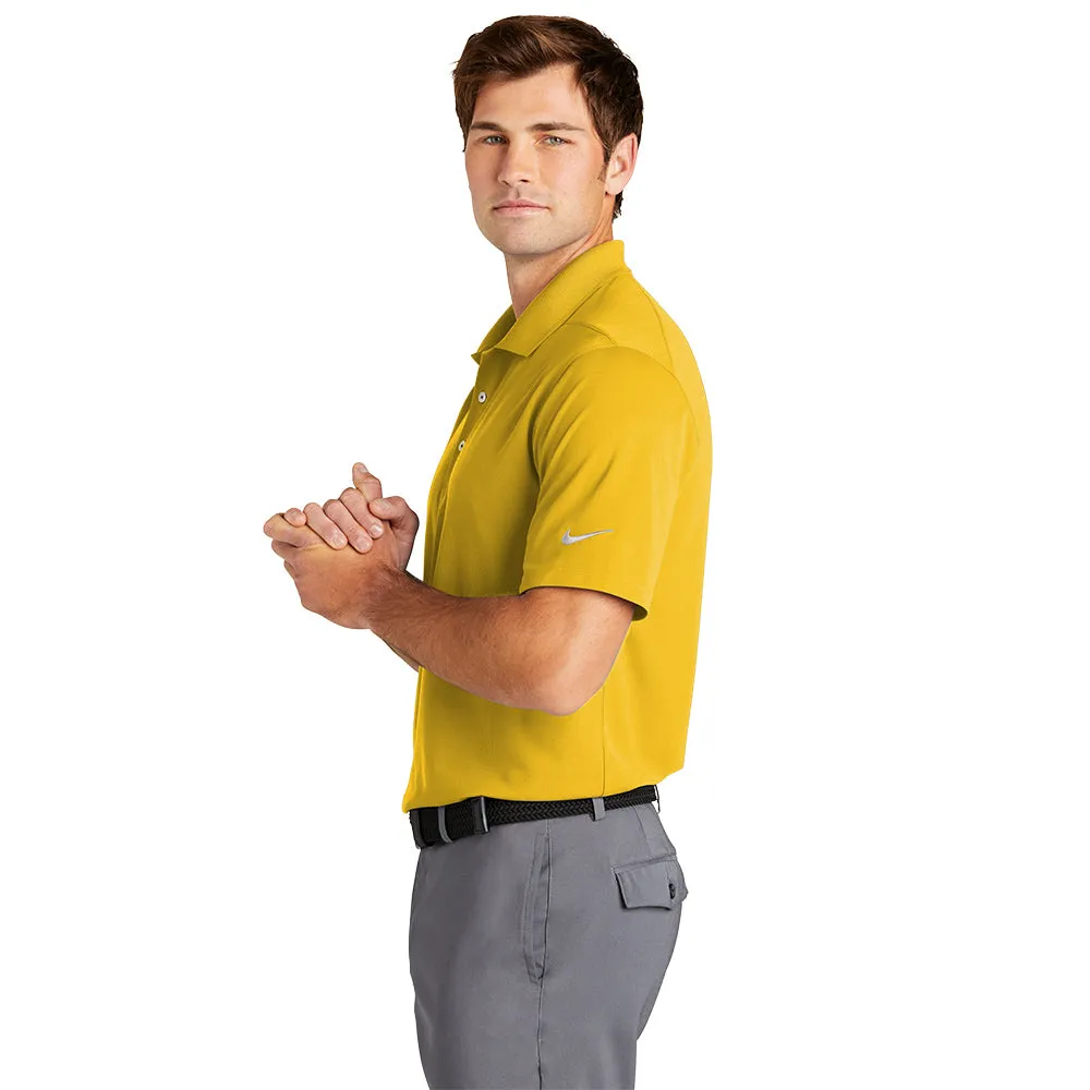 Nike NKDC1963 Dri-FIT Micro Pique 2.0 Polo - Varsity Maize