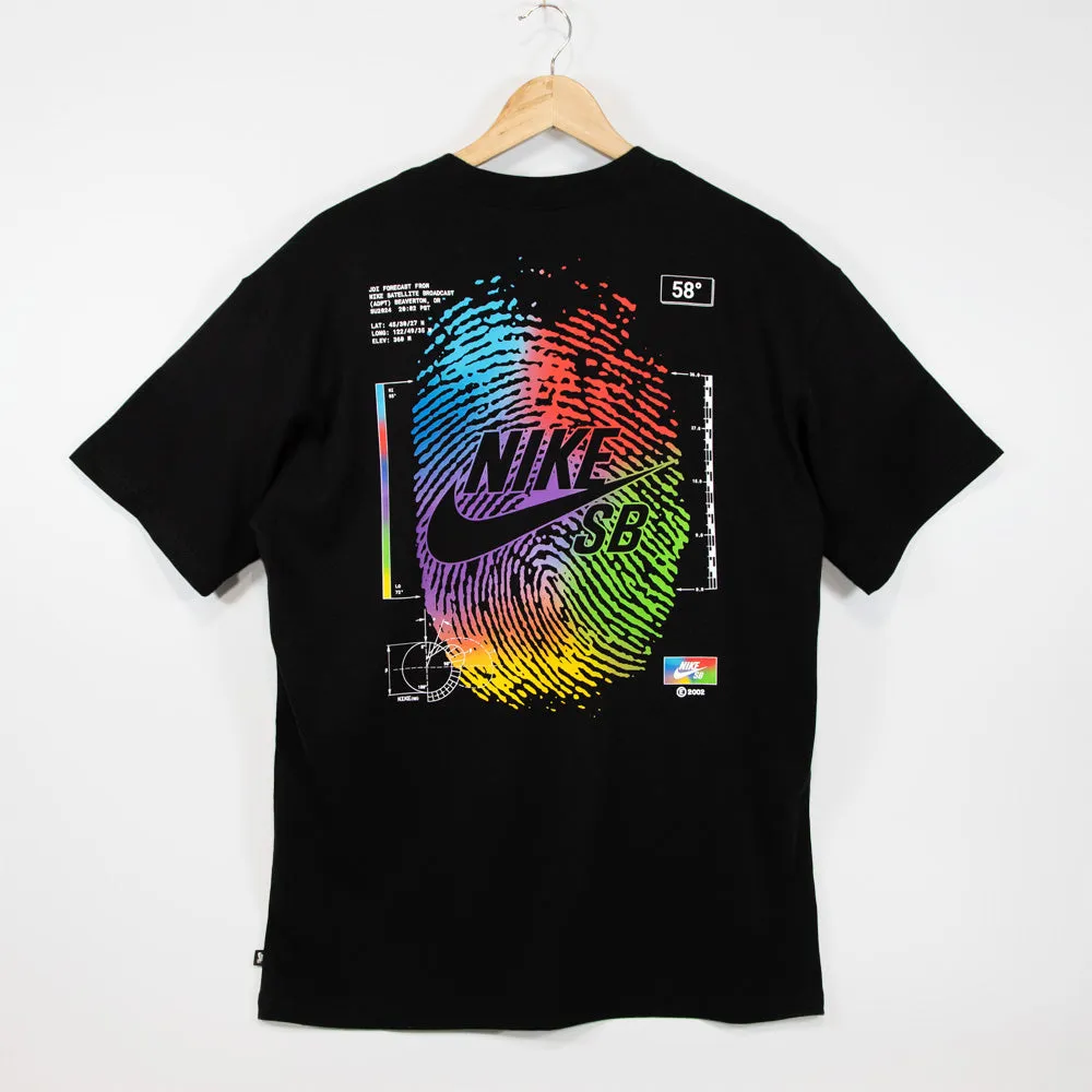 Nike SB - Thumbprint T-Shirt - Black
