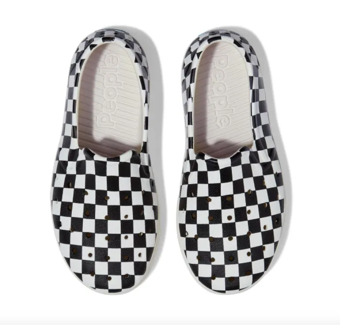 People Footwear - Slater Kids Shoes in Black/White Checkers