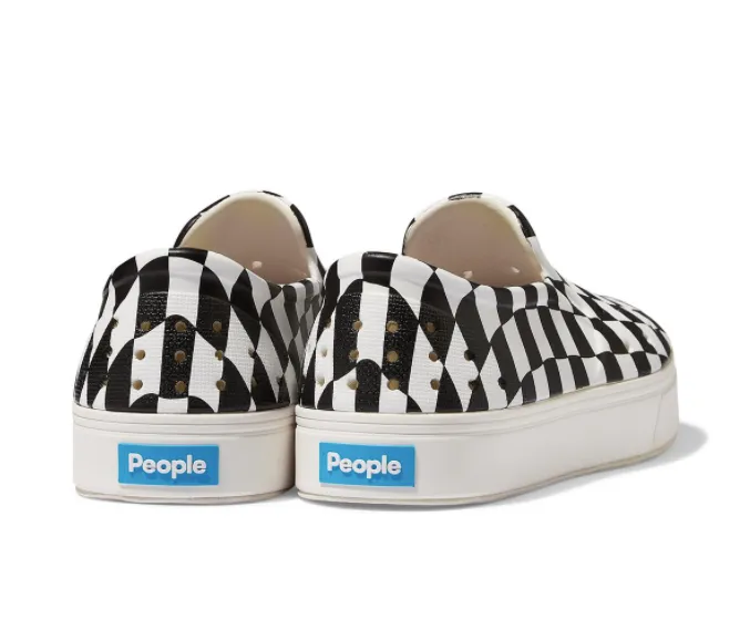 People Footwear - Slater Kids Shoes in Black/White Checkers
