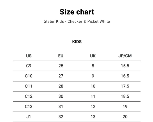 People Footwear - Slater Kids Shoes in Black/White Checkers