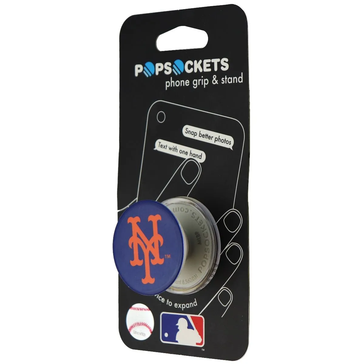 PopSockets: Collapsible Grip & Stand for Phones and Tablets - NY Mets