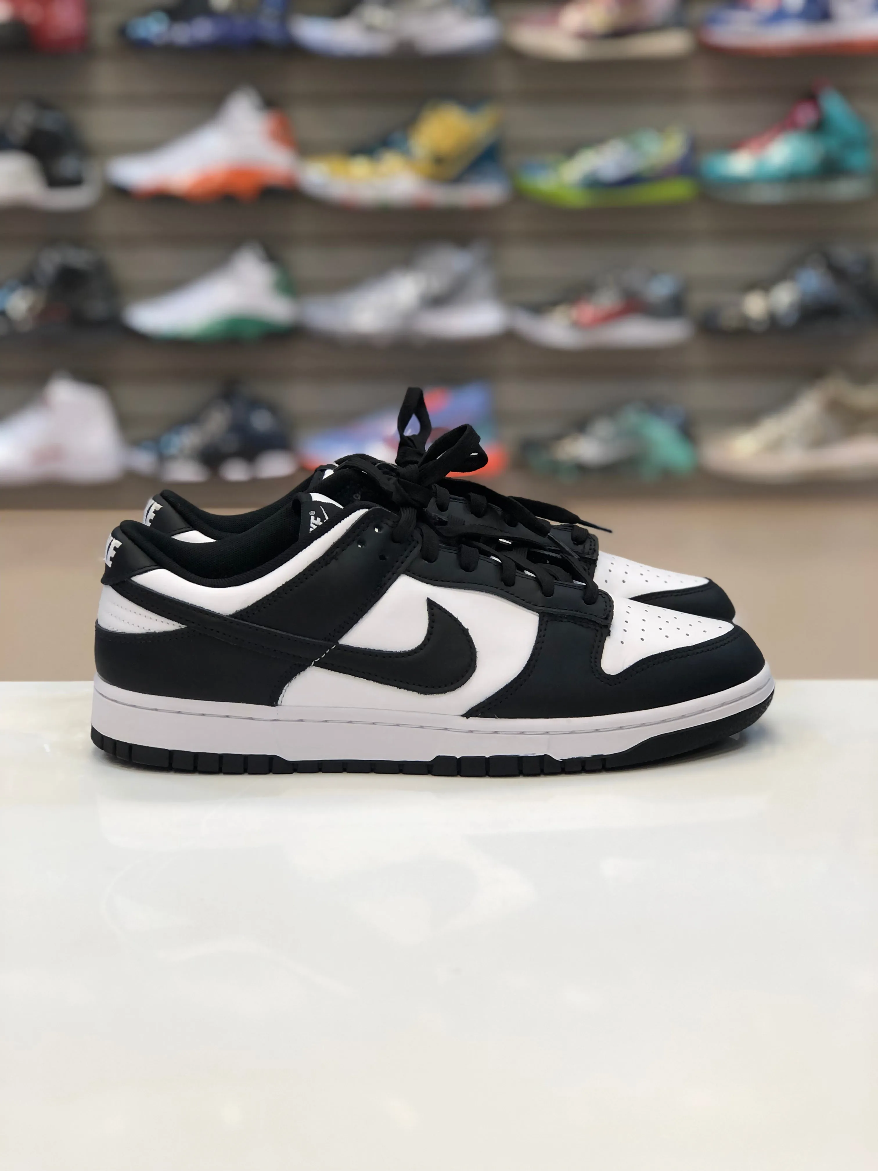 Pre-Owned  Nike Dunk Low "BLACK WHITE" DD1391 100