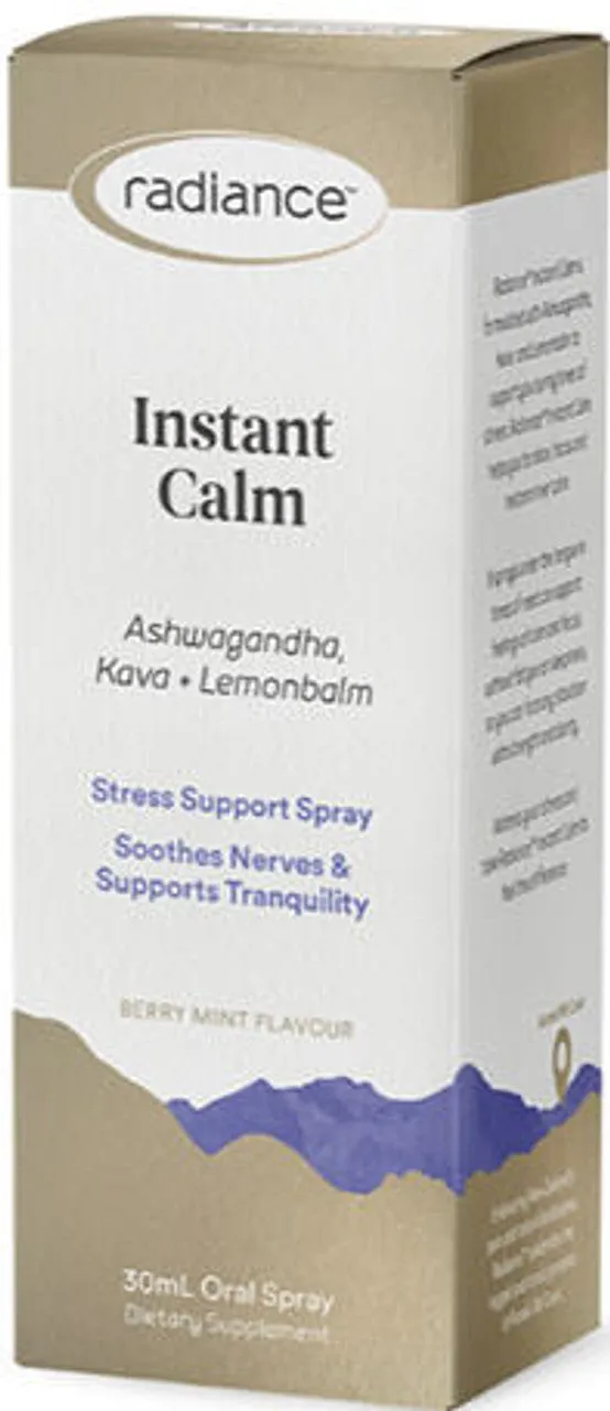 Radiance Instant Calm Oral Spray - Berry Mint Flavour - 30ml