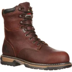 Rocky Ironclad Men's Steel Toe Waterproof Work Boot Fq0006693 In Brown