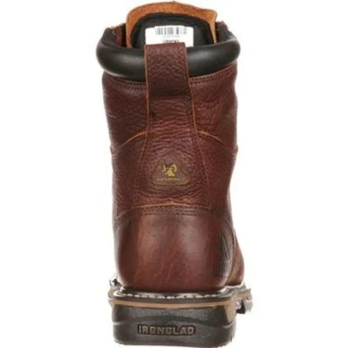 Rocky Ironclad Men's Steel Toe Waterproof Work Boot Fq0006693 In Brown