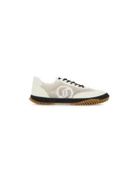 S-Wave Mesh Paneled Sneakers