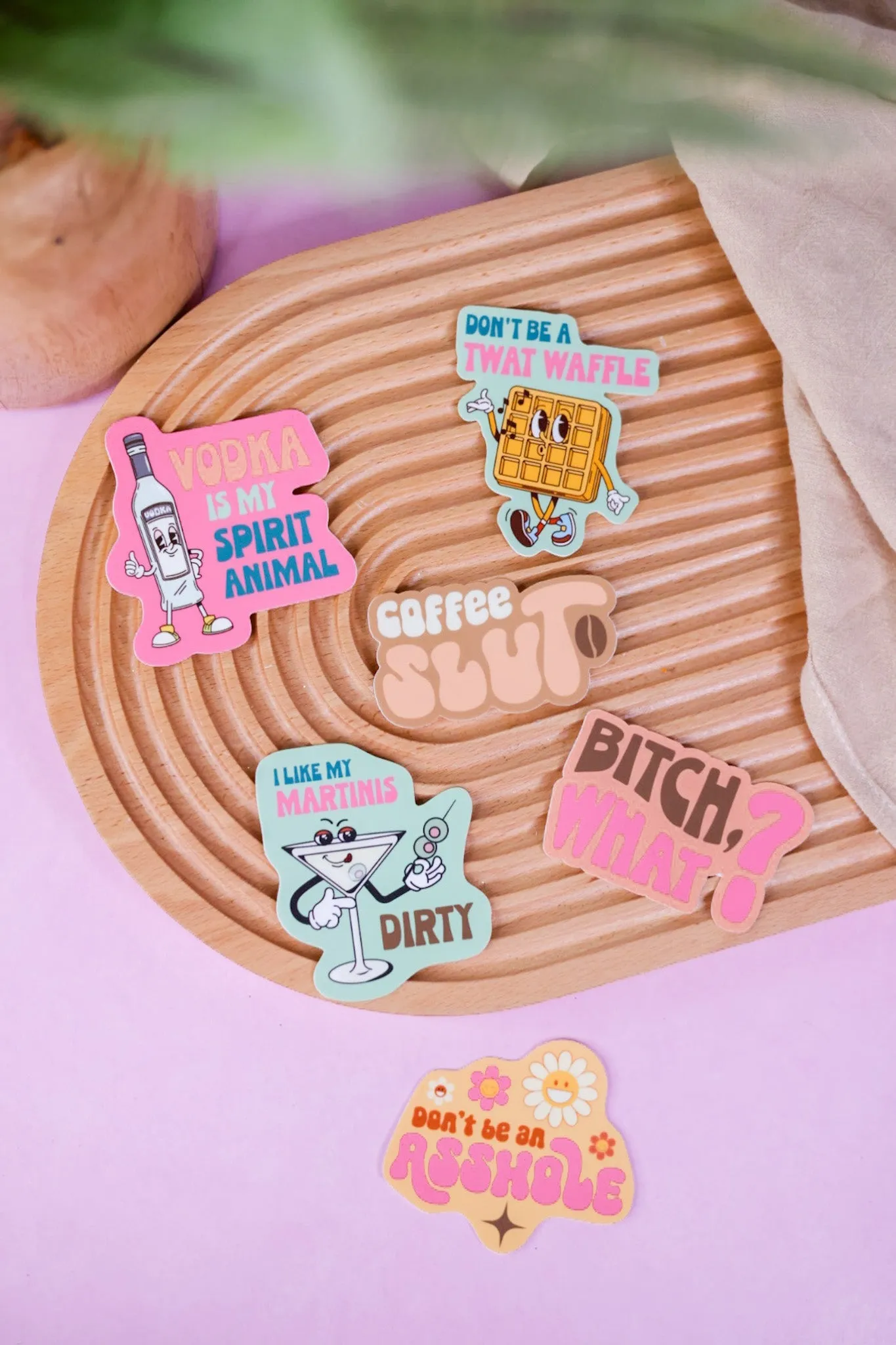 Sassy Stickers (6 Styles)