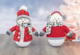 Scarf Snowman- 2 Styles