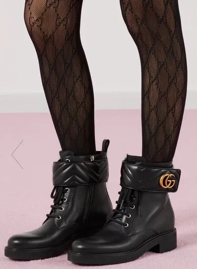 SE1096 GG Women's Ankle Boot with Double G /  Size5-11