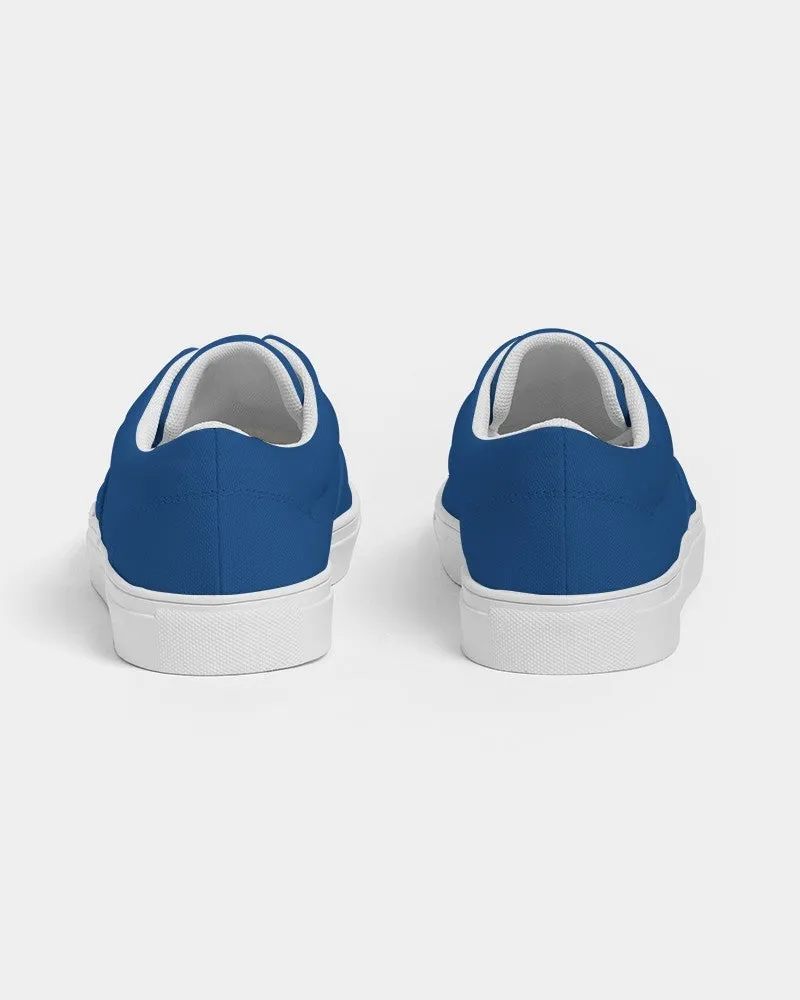 Shaded Blue Canvas Sneakers | Men's | C100M75Y0K30